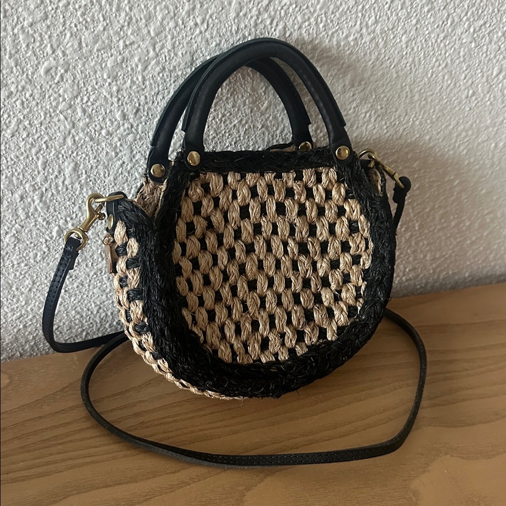 $215 Clare Vivier Le Bebe Woven Bag - Picture 4 of 5
